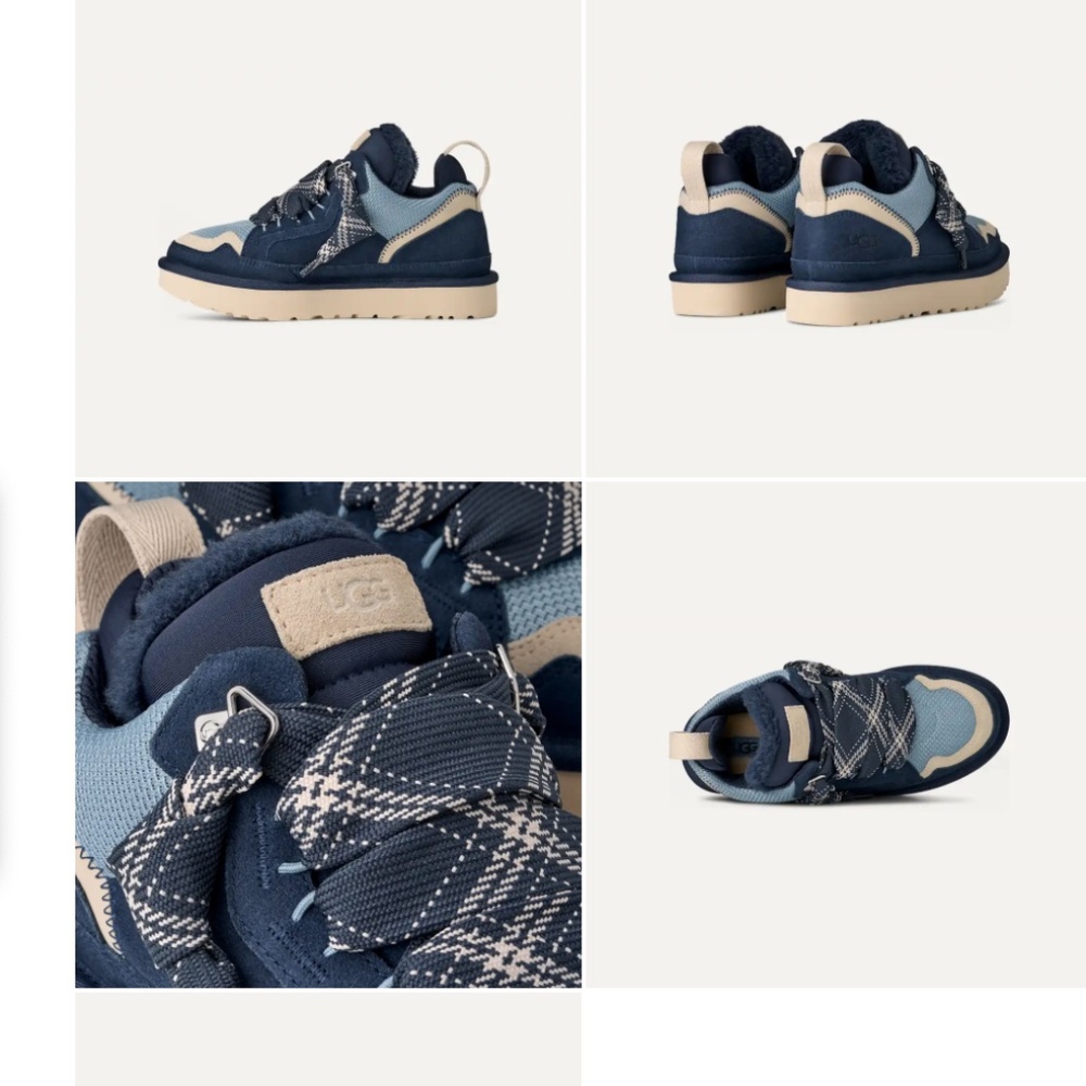 UGG LOWMEL BLUE BOOTS Womens 10 NIB